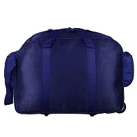 Stylish Navy Blue Nylon Travel Bag-thumb4