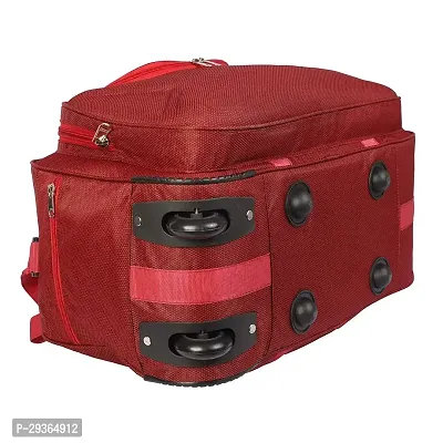 Stylish Red Nylon Travel Bag-thumb4