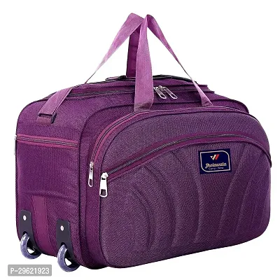 Fancy Polyester Purple Duffle Bagpack For Luggage Travel-thumb0