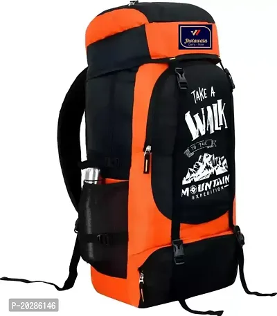 Adventure Series Waterproof Trekking Hiking Travel Bag with Shoe Compartment Rucksack - 60