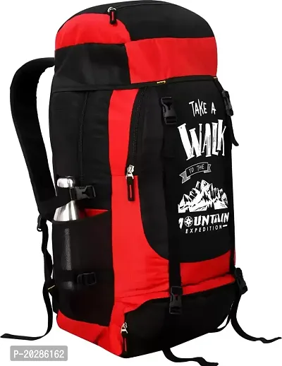 Adventure Series Waterproof Trekking, Hiking, Travelling Bag with Shoe Compartment Rucksack - 60