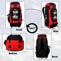 Adventure Series Waterproof Trekking, Hiking, Travelling Bag with Shoe Compartment Rucksack - 60-thumb2