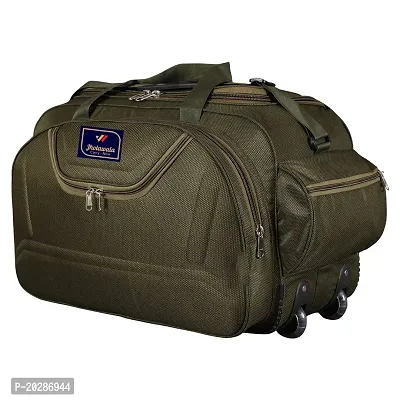 Carry-On 60 liters Waterproof Strolley Duffle Bag with Wheels - Luggage Bag