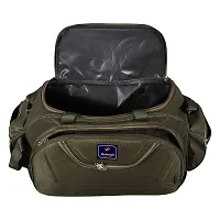 Carry-On 60 liters Waterproof Strolley Duffle Bag with Wheels - Luggage Bag-thumb1