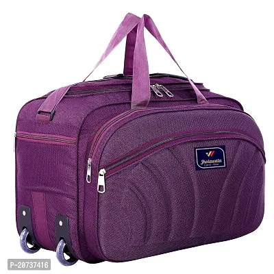 60 liters Travel Bags, Waterproof Strolley Duffle Bag with Wheels - Luggage Bag-thumb0