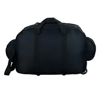 Carry-On Nylon 60 liters Waterproof Strolley Duffle Bag- 2 Wheels - Luggage Bag- For Men  Women-thumb3