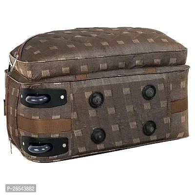 60 liters Combo Travel Bags, Waterproof Strolley Duffle Bag with Wheels - Luggage Bag-thumb4