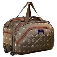 60 liters Combo Travel Bags, Waterproof Strolley Duffle Bag with Wheels - Luggage Bag-thumb2