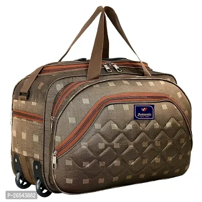 60 liters Combo Travel Bags, Waterproof Strolley Duffle Bag with Wheels - Luggage Bag-thumb3