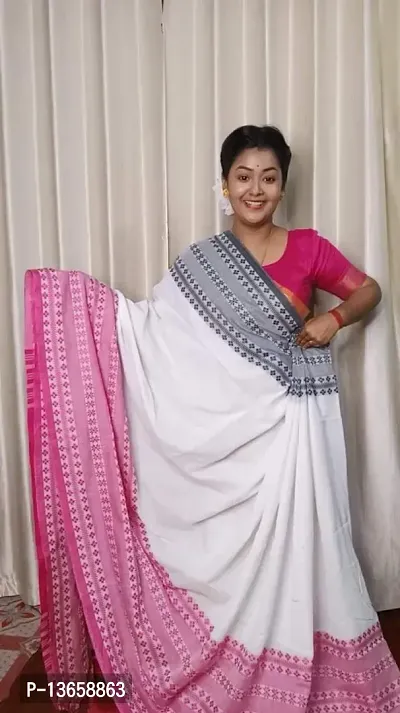 Khadi Handloom Saree-thumb0