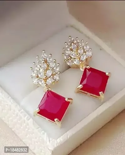 Elegant Multicoloured Alloy  Drop Earrings Earring For Women-thumb0