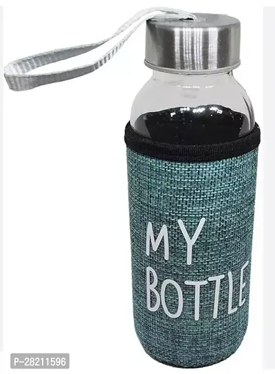 Useful Blue Plastic Water Bottle 0.45L-thumb0