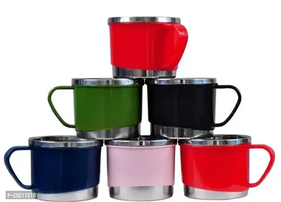 Classy Steel Mug Pack of 6