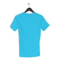 Iron village -Half Sleeve Round Neck T-Shirt-IM Bulking -Sky Blue-4XL-thumb1