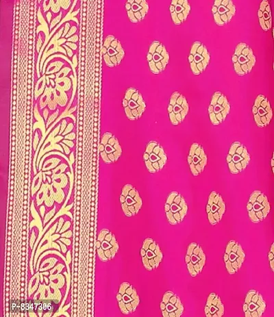 Classic Art Silk Jacquard Saree With Blouse Piece-thumb5