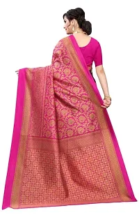 Classic Art Silk Woven Saree with Blouse piece-thumb3