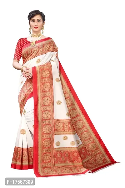 Classic Art Silk Woven Saree with Blouse piece