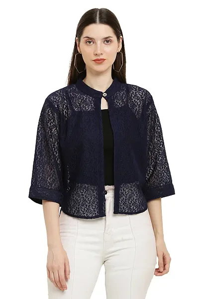 Trendy Lace Shrugs For Women