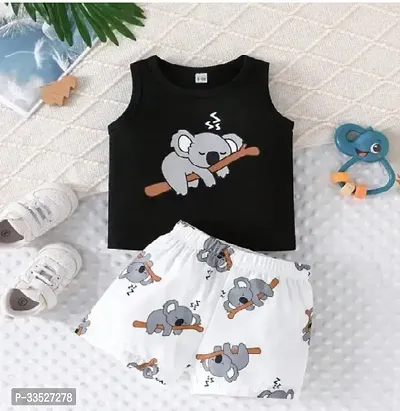 Sweet Dreams: Adorable Koala Print Outfit for Babies-thumb0