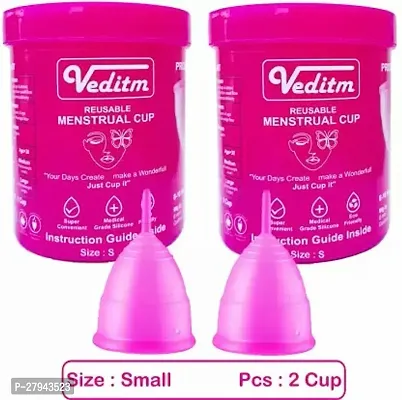 Veditmnbsp;Small Reusable Menstrual Cupnbsp;nbsp;Pack of 2