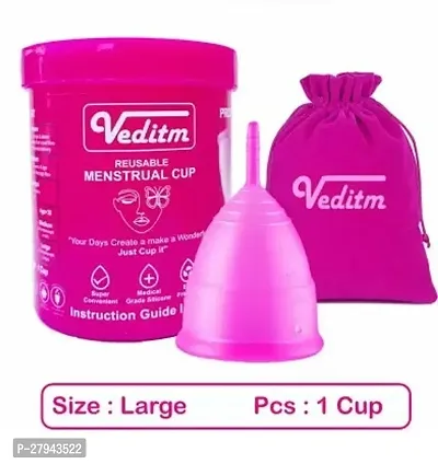 Veditm Large Reusable Menstrual Cupnbsp;nbsp;Pack of 1