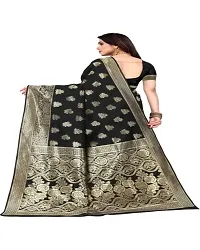 Latest Beautiful Cotton Saree with Blouse piece-thumb1