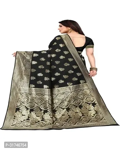 Latest Beautiful Cotton Saree with Blouse piece-thumb2