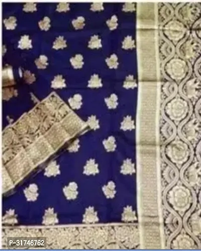 Latest Beautiful Cotton Saree with Blouse piece-thumb3