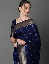 Latest Beautiful Cotton Saree with Blouse piece-thumb2