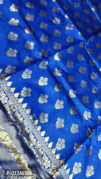 Latest Beautiful Cotton Saree with Blouse piece-thumb2