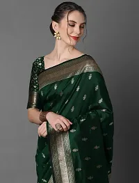 Latest Beautiful Cotton Saree with Blouse piece-thumb2