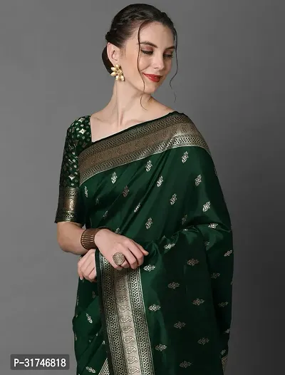 Latest Beautiful Cotton Saree with Blouse piece-thumb3