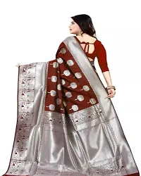 Latest Beautiful Cotton Saree with Blouse piece-thumb1