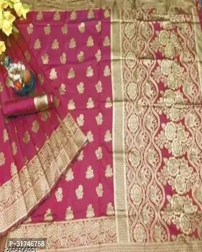 Latest Beautiful Cotton Saree with Blouse piece-thumb2