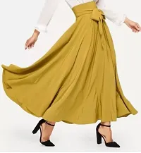 Long Length Skirt Yellow-thumb1