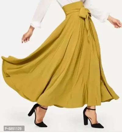 Long Length Skirt Yellow-thumb2