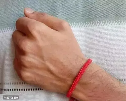 Trendy Red Bracelet For Men