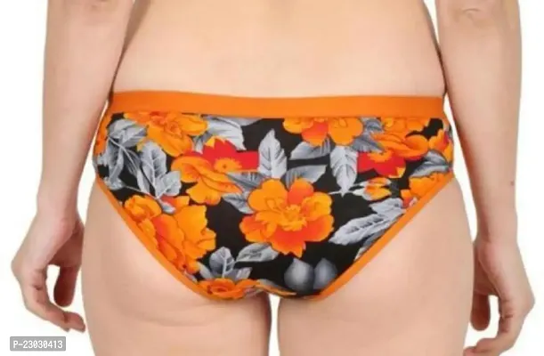 Brassy woman floral printed panty pack of 3-thumb2