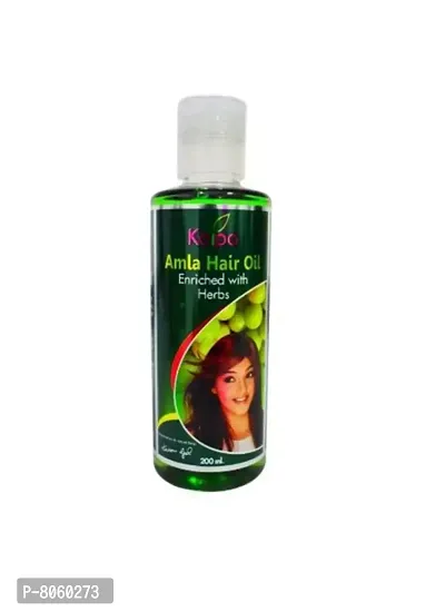 Kaipo Amla Hair Oil - Natural and Non sticky fragrant hair oil Enriched with Herbs and Amla - 200 ml ( Pack of 1 )-thumb0