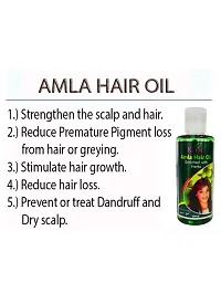 Kaipo Amla Hair Oil - Natural and Non sticky fragrant hair oil Enriched with Herbs and Amla - 200 ml ( Pack of 1 )-thumb1