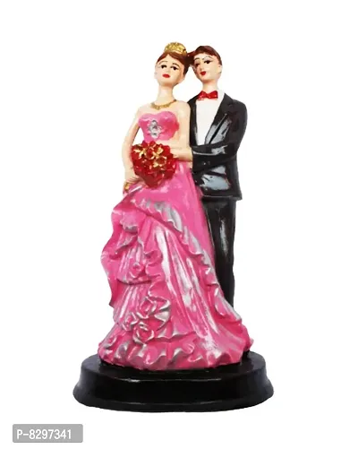 Classy Handcrafted Loving Married Couple Decorative Showpiece for Home - 22 cm