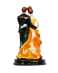 Classy Handcrafted Loving Married Couple Decorative Showpiece for Home - 22 cm-thumb2