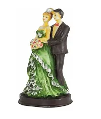Classy Handcrafted Loving Married Couple Decorative Showpiece for Home - 22 cm-thumb1