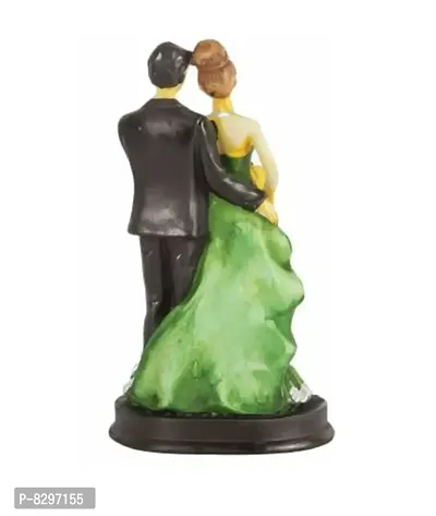 Classy Handcrafted Loving Married Couple Decorative Showpiece for Home - 22 cm-thumb4