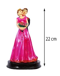 Classy Loving Married Couple Decorative Showpiece for Home - 22 cm-thumb1