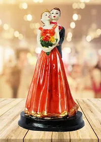 Classy Loving Married Couple Decorative Showpiece for Home - 22 cm-thumb2