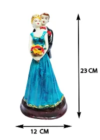 Classy Loving Married Couple Decorative Showpiece for Home - 22 cm-thumb1