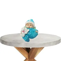 Handicraft New Born baby | Best Showpiece gift for New born baby, Kids and Children | Feng Shui showpieces for wishing Good Luck and Happiness | Can be used as Home and Office Decoration - 12 cm-thumb2