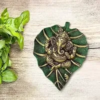Designer Patta Ganesha Wall Hanging | Can be place on entrance for Positive vibes and Good Luck | Decorative Showpiece for office and home decoration - 14 cm-thumb3