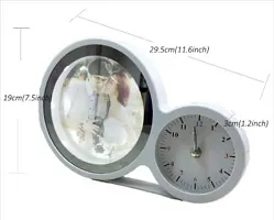 Magic Mirror Photo Frame with Clock | Best Photo Frame gift for Father, Mother, husband, wife, kids | Can be used and home and office decoration-thumb1